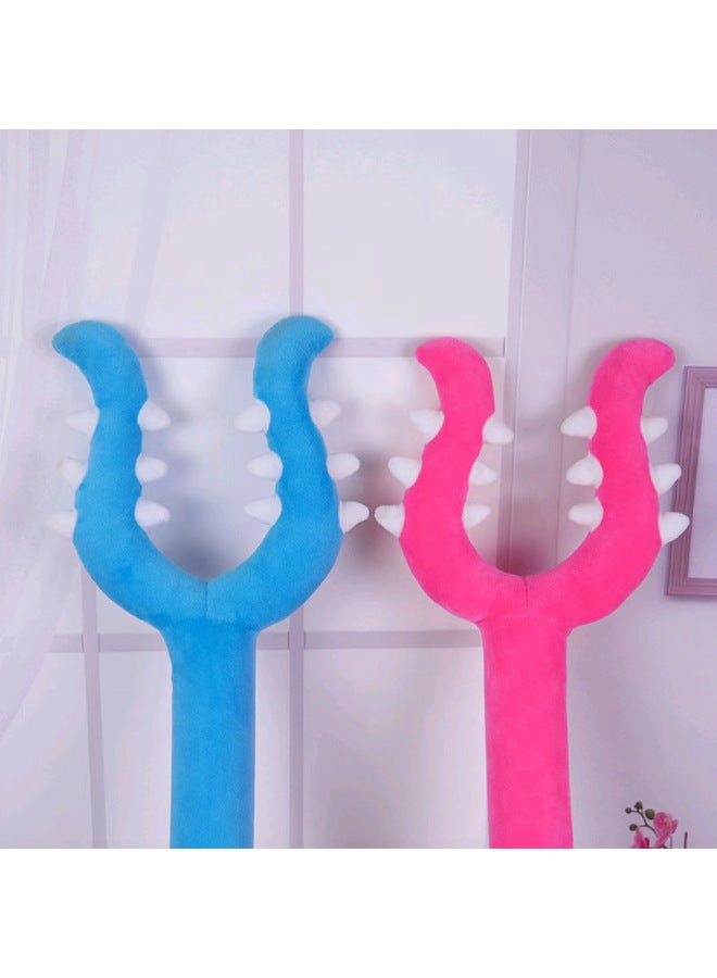 Creative Cat Stick Plush Toy Crusade Stick Jiyika Wow Peripheral Doll Magic Stick Wholesale-Specifications:70cm-Color:Pink - Image 3