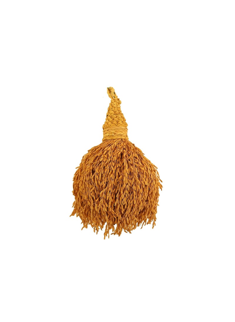 USIRA Natural Paddy Bunch500 Gram Gucha Hanging with Natural Paddy GrainsDecorative Hanging for Home and Pooja Room Decoration  - Image 1