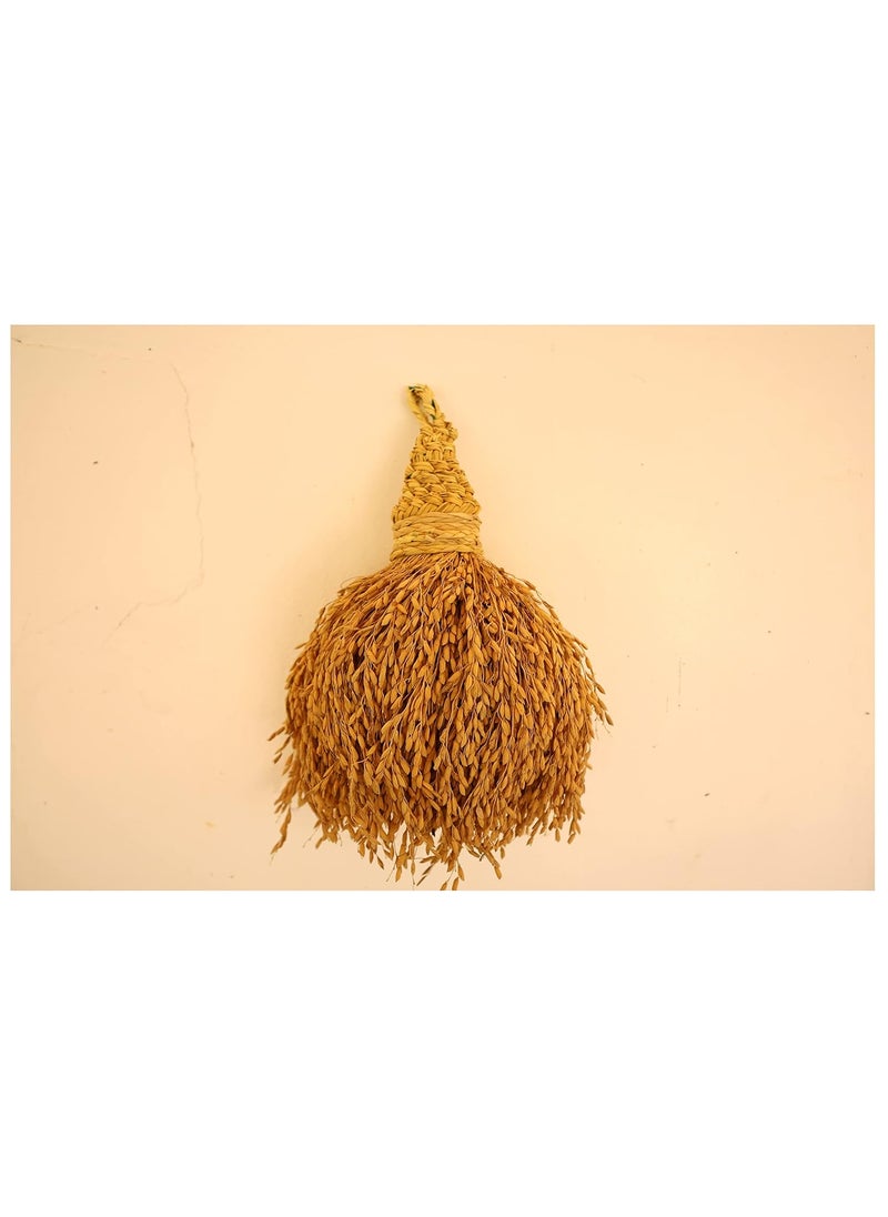 USIRA Natural Paddy Bunch500 Gram Gucha Hanging with Natural Paddy GrainsDecorative Hanging for Home and Pooja Room Decoration  - Image 4