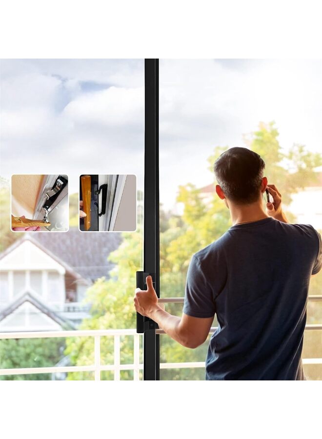 Sliding Door Handle Pull – New Update Sliding Glass Door Pull Handle 6-5/8" for Old or Damage Patio Door - Easily –for Right- or Left- (Color : CHAMPAGNE) - Image 4