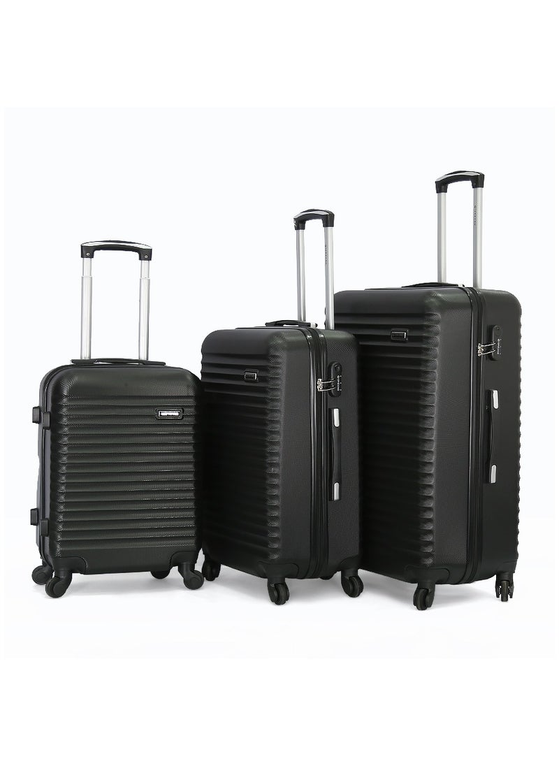 GIORDANO Giordano Hardside Double spinner Luggage Trolley 3 Pcs set  - Image 1