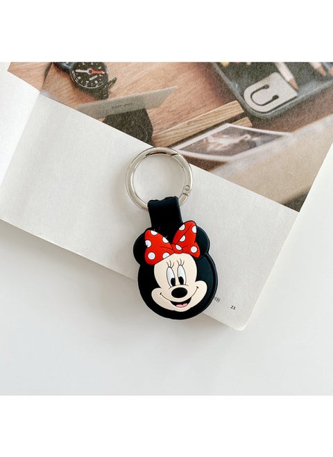 Customized Processing For Airtag Protective Case For Apple Airtag Protective Case Silicone Case Keychain Positioning-Color:Mi Ni