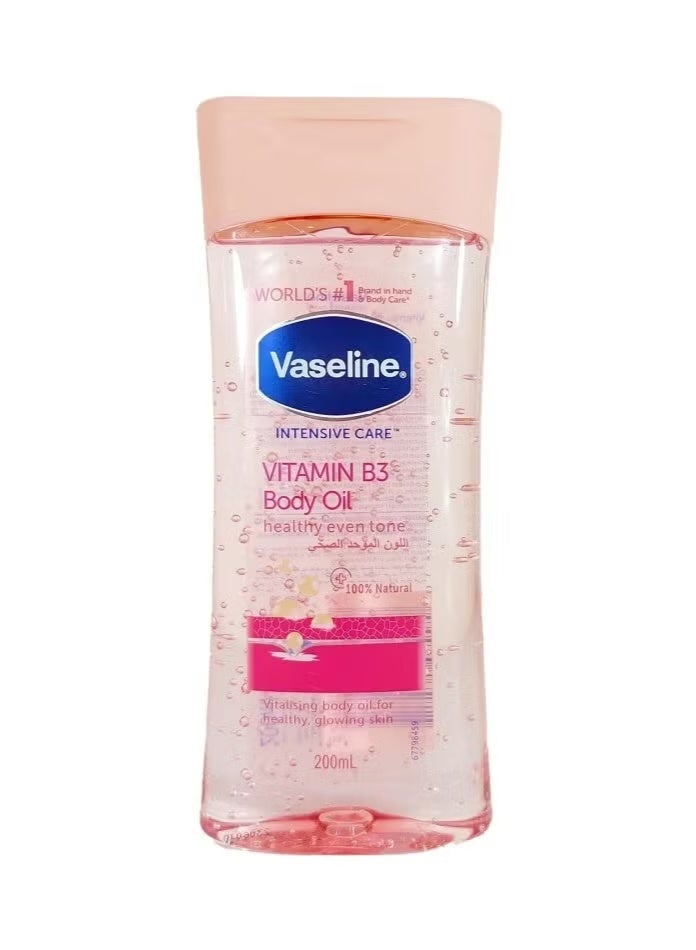 Vaseline Intensive Care Vitamin B3 Body Oil - 200ml - Image 1