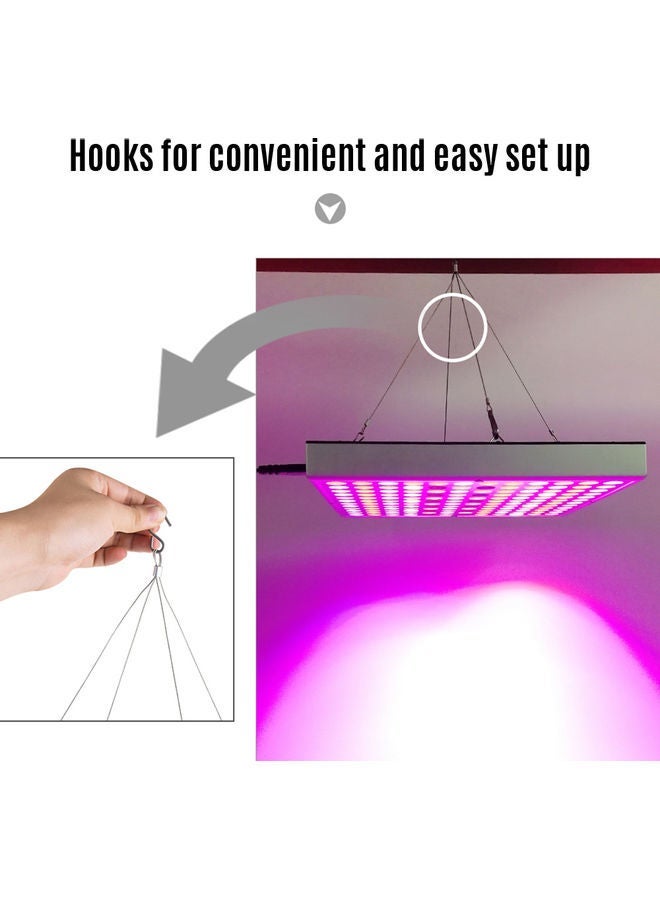 NIBEMINENT LED Full Spectrum Grow Lamp For Indoor Plants Multicolour - Image 3