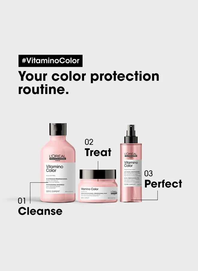 L'Oréal Professionnel Loreal Professionnel Vitamino Color Moon Capsule Duo Gift Set, For Color-Treated Hair, SERIE EXPERT, 300 ml & 250 ml