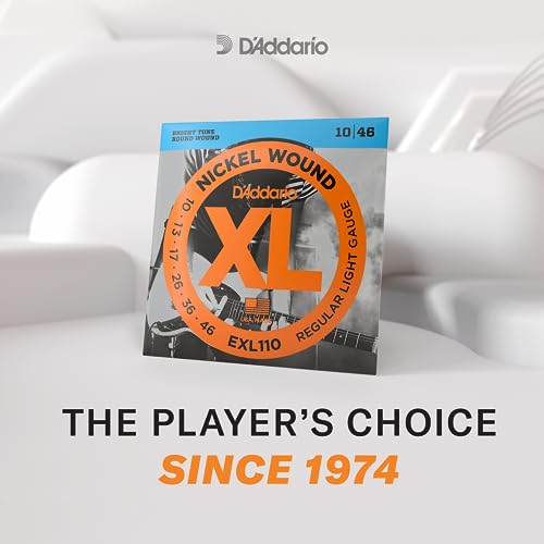 D'Addario EXL110-7 7-String Nickel Wound Electric Guitar Strings, Regular Light, 10-59 - Image 4