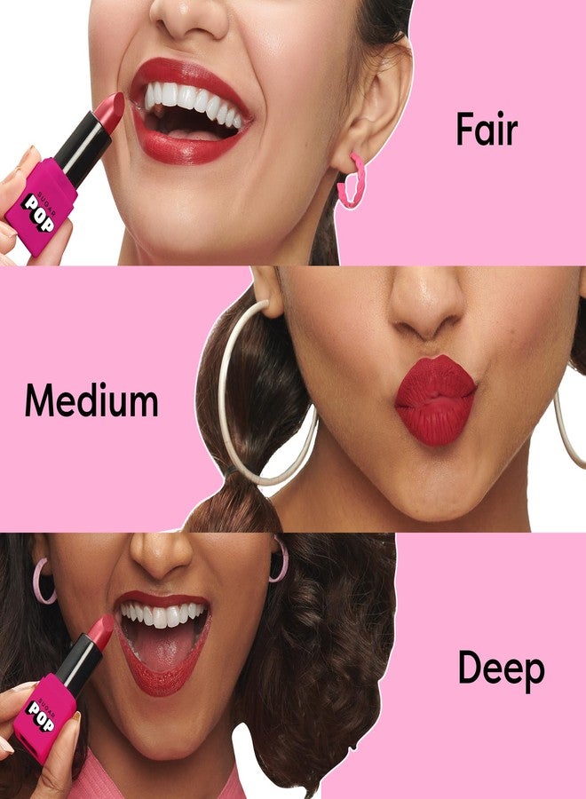 SUGAR POP Satin Matte Luxe | Castor Oil, Vitamin E & Hyaluronic Acid | Full coverage - 02 Lily - Image 5