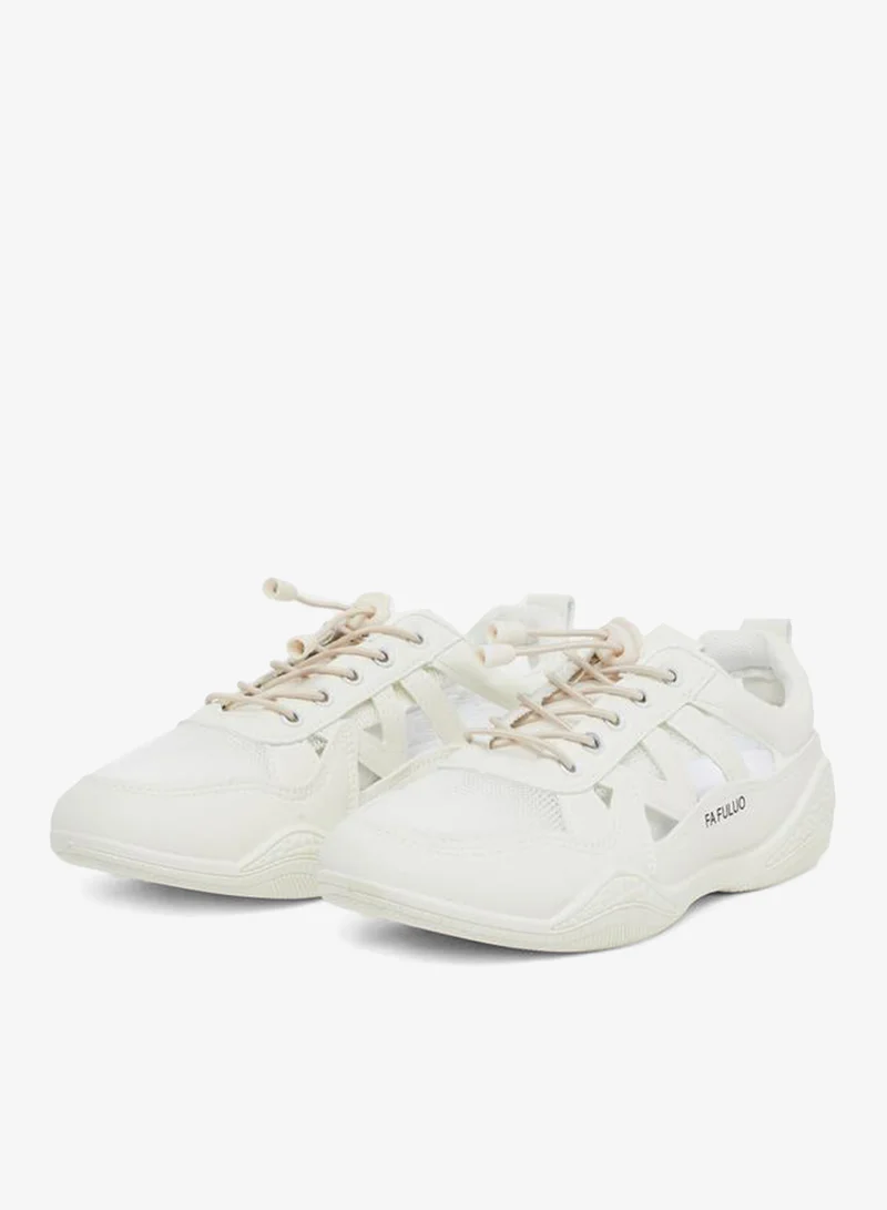 Styli Active Panelled Lace Up Sneakers