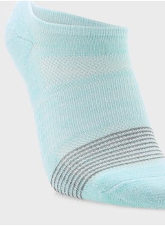 SKECHERS 3 Pack Terry Supper No Show Socks  - Image 5