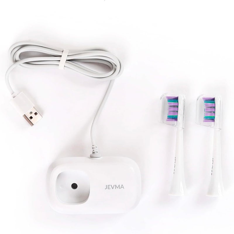 JEVMA Electric Toothbrush, Toothbrush With Soft Bristles Brush Heads,Fully Automatic - Image 2