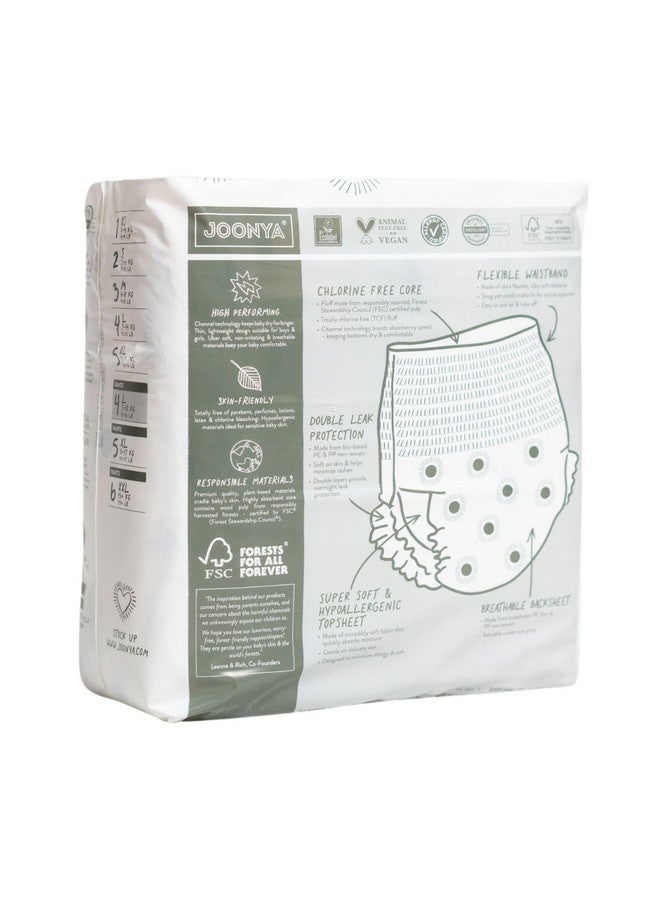 JOONYA Joonya Pull-Up Pants Baby Diapers, Size 6 XXL (33+ lb) - 1 Bag of 21 - NonToxic, Eco-Friendly, Ultra Slim, Overnight Use - Made in Denmark  - Image 1