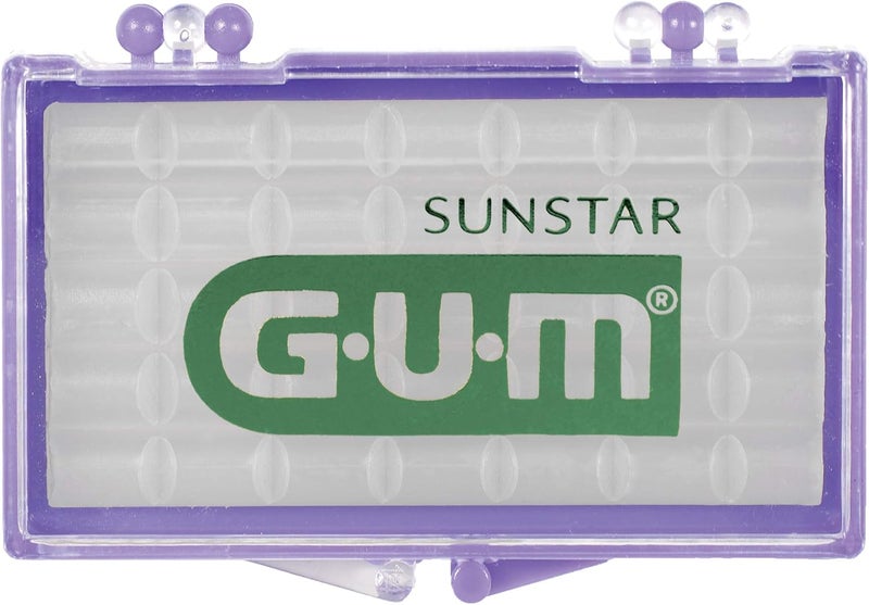 GUM Orthodontic Transparent Wax - Non-Flavoured - With Vitamin E & Aloe - Image 3