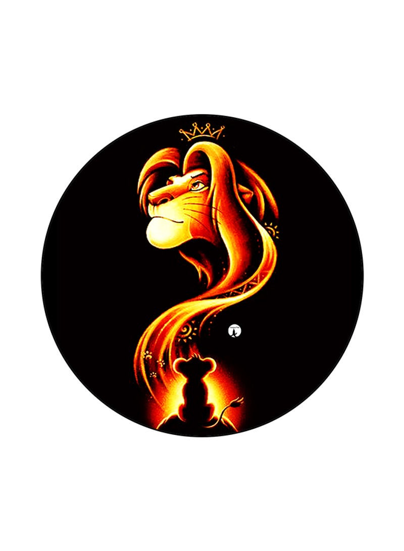 RKN The Video Game Super Mario Printed Round Mouse Pad Multicolour