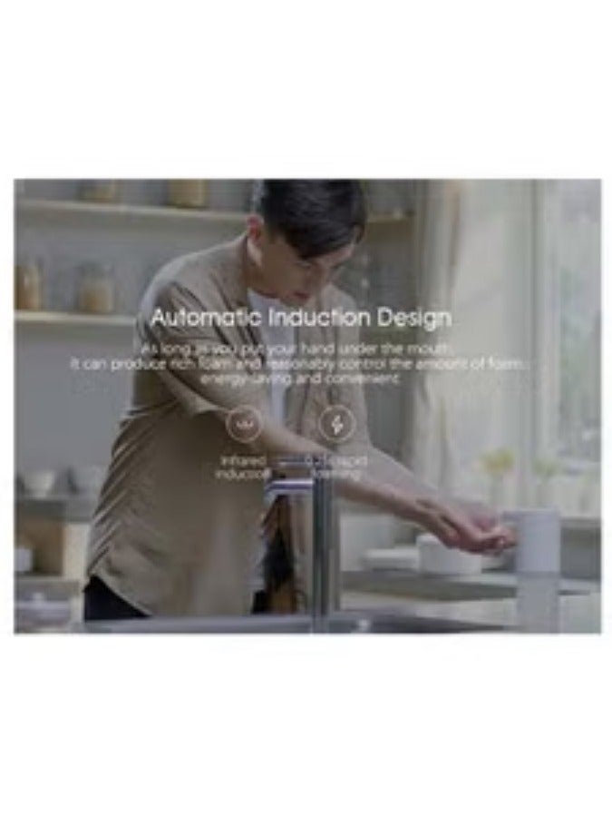 ريبنيو غسالة اليد الرغوية الأوتوماتيكية باللون الأبيض 10.5x10x7.5 سم - Image 3