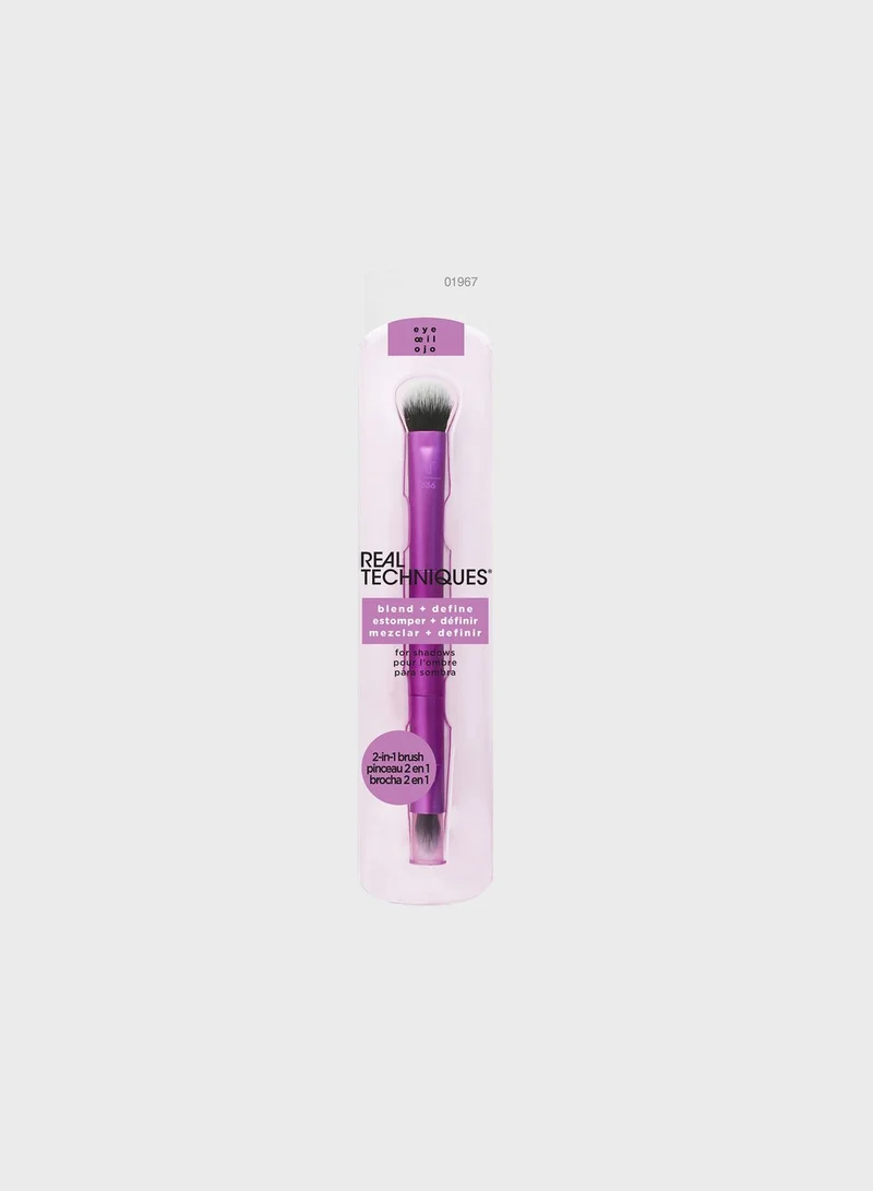 REAL TECHNIQUES Dual Ended Blend & Define Brush - RT 336
