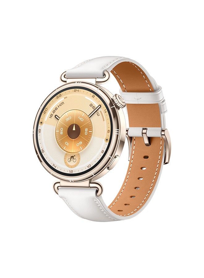 HUAWEI WATCH GT 6 41mm Smart Watch, 1.47-Inch Display, up to 14 days battery life, Compatible with iOS & Android, Health Monitor, 100+ Sports Modes, White
