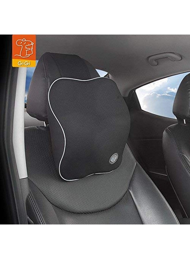 Gigi (G-1601) Memory Foam Car Neck Pillow Car Headrest,Head Pillow,Rest Pillow,Protect Neck (Black) - Image 2