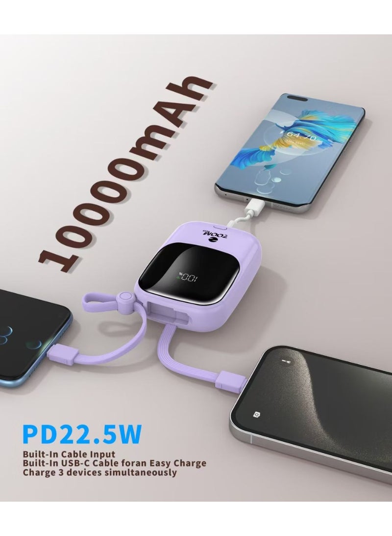 Zoom Plus ZP-33 Fancy 10000mAh Fast Charging Power Bank | Dual USB Output | Slim & Stylish Design - Image 4