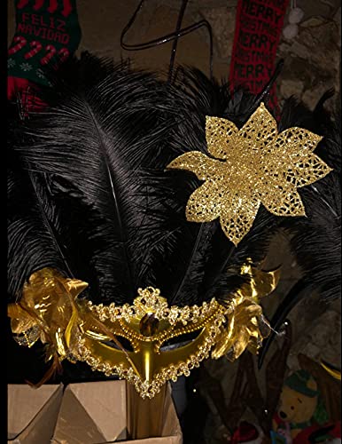 Sowder 10pcs Ostrich Feathers 12-14inch(30-35cm) for Home Wedding Decoration(Black) - Image 5