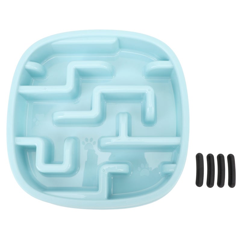 Slow Feeder Dog Bowl: Safe PP Material - Healthy Feeding Slow Feeder Bowl for Dogs, Cats and All Pet Breeds & Sizes - Image 1