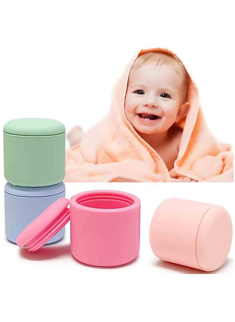 SYOSI Design Tooth Fairy Box for Boys and Girls, Baby’s First Curl and First Tooth Keepsake Box, Upgraded Tooth Fairy Tooth Holder (4PCS)  - Image 1