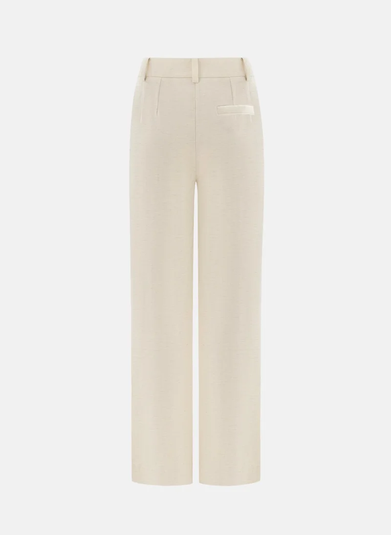 Lichi  Textured loose trousers for Women | Best Price UAE