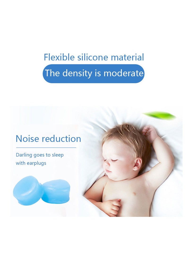 General - 2 packs of silicone mud swimming earplugs for children and adults sleeping earplugs for sleeping with super sound insulation and noise reduction - Image 1