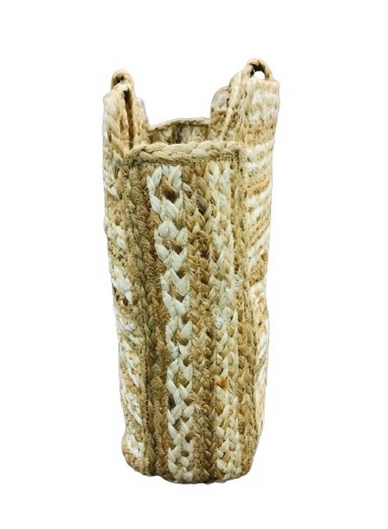 Designer bags/Jute hand bag/Laptop Bag/Natural Colour/Elegant Bag and Shopping Bag  - Image 3