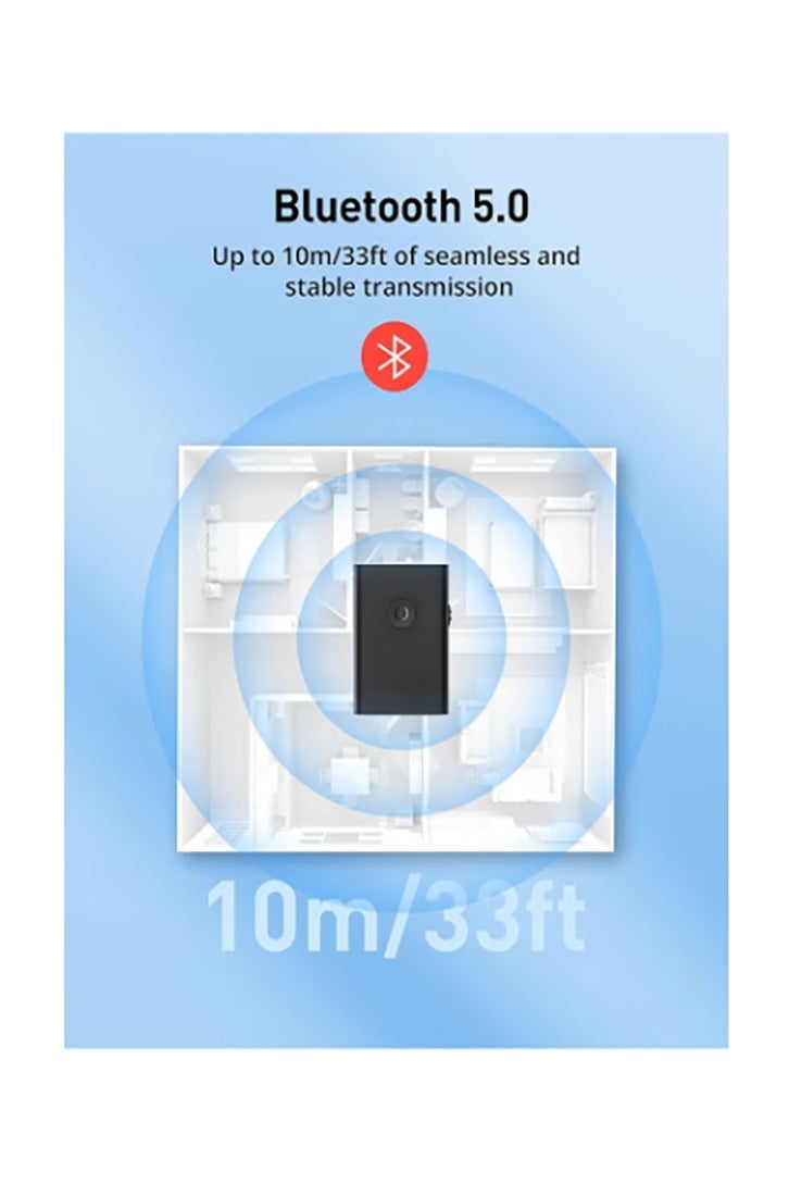Bluetooth Adapter, Bluetooth 5.0 Transmitter and Receiver,3.5mm Wireless Audio Adapter, AptX Low Latency Dual Link Bluetooth Adapter for TV/PC/Home Sound System/Car - Image 5