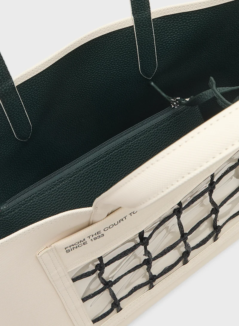 LACOSTE Anna Tote Bag With Clutch