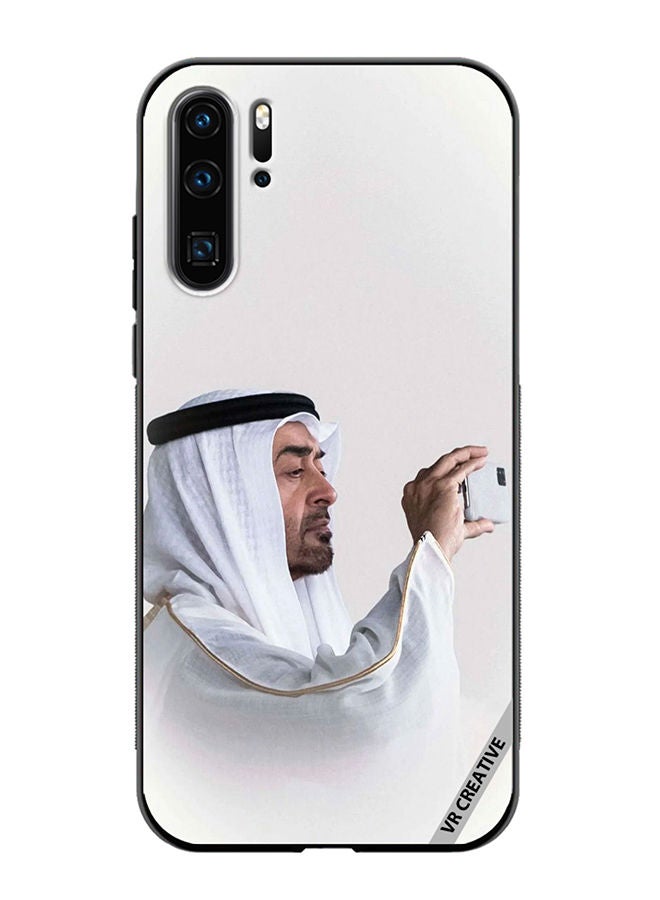 VR CREATIVE Protective Case Cover For Huawei P30 Pro Sheikh Mohamed Bin Zayed Al Nahyan Design Multicolour - Image 1
