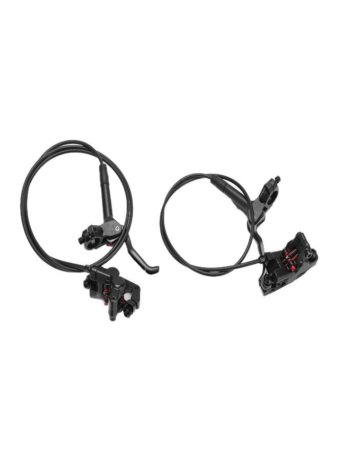 MEROCA M4 MTB Oil Pressure Disc Brakes Kit MT420 Front Rear Calipers 4 Piston with 1 Pair 160mm Disc Brake Rotor - Image 4