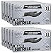 ForPro Professional Collection Disposable Nitrile Gloves Chemical Resistant PowderFree LatexFree NonSterile Food Safe 4 Mil Black XLarge 1000Count - Image 4