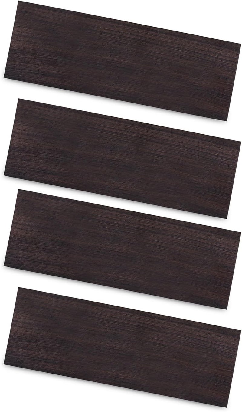 [Multiple useful functions] 4Pcs Ebony Lumber Block, 12x4x2.5cm Wood Handle Blank Plate, Solid Hardwood Timber for Instrument Making, Knife Scales, DIY Tools, Carving Multiple useful functions Safe material Reduce daily hassle Genuine product Exclusive bargain Fast delivery to major cities Affordable for all customers Upgraded new version Expert recommended Special limited version Fast delivery across KSA Professional manufacture Lightweight & portable Latest available item Made per KSA market demand Top pick for Saudi summer Daily essential E-commerce hot item Long lasting durability New & improved Elegant design End season clearance Long term daily option Family favorite - Image 2