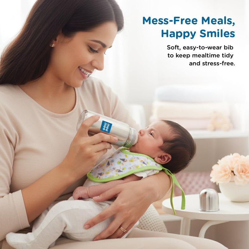 Mee Mee New Born Baby Gift Set - 8 Pieces of Soft Cotton Clothing Essentials for Infants - Image 5