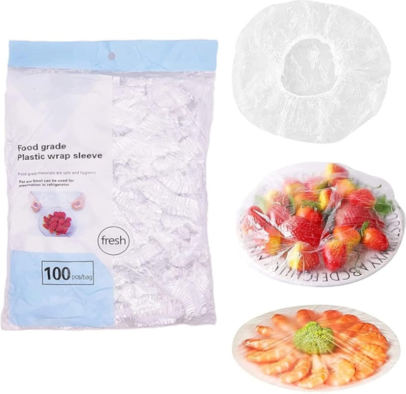 غلاف بلاستيكي لحفظ الطعام من شركة ماك سكين، يحافظ على نضارته، 100 قطعة