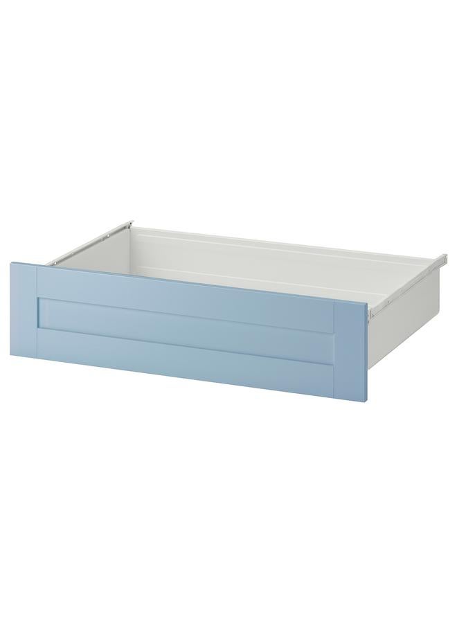 Zaboon Drawer, White/Blue, 80X57X20 Cm - Image 1