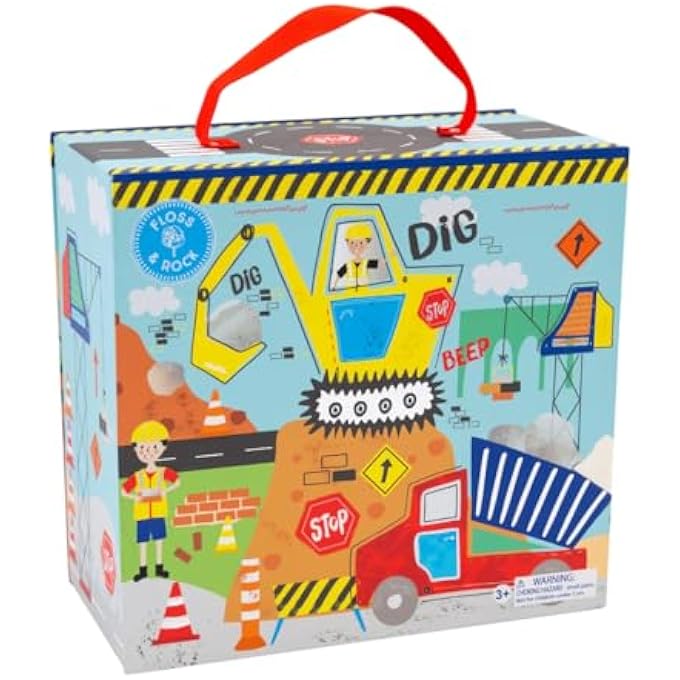 CONSTRUCTION KIDS PLAYBOX, 15 WOODEN PIECE, 9.25 INCH - Image 5