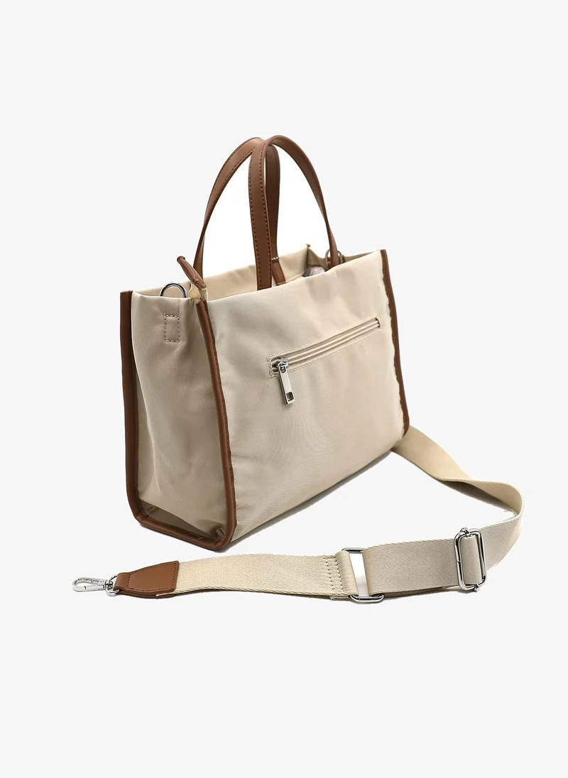 Marina Galanti Marina Galanti Women's Castiadas Nylon Handbag – Off White