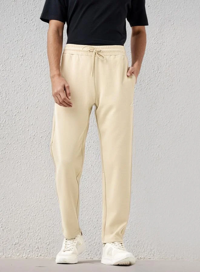 Kappa Logo Print Joggers with Pockets