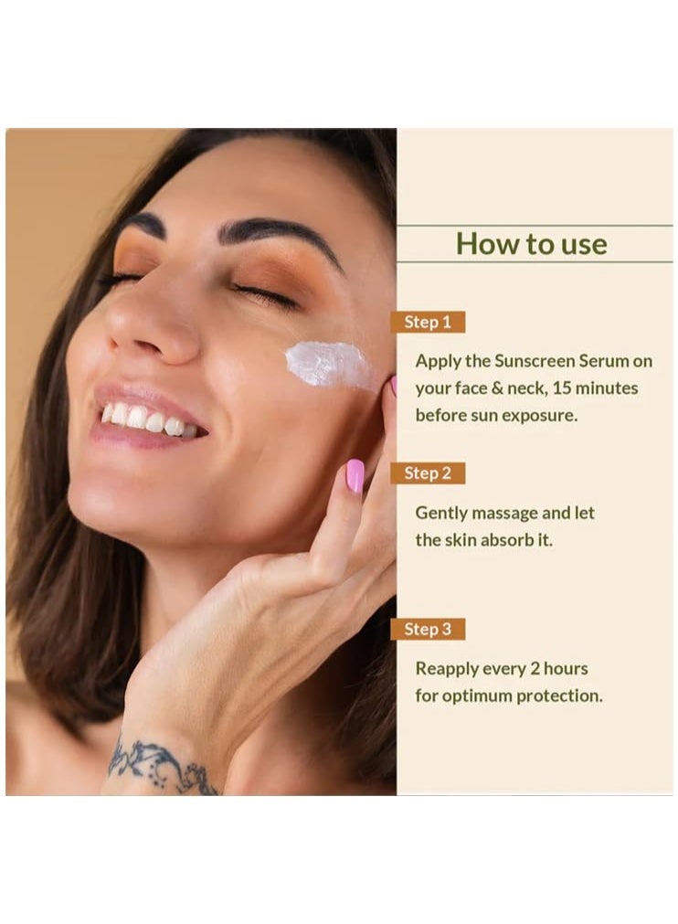 لوتس بوتنيكال سيروم واقي شمس "لوتس بوتانيكالز" (Lotus Botanicals) بخلاصة خشب الصندل وحمض الهيالورونيك - يمنح البشرة نضارة وترطيباً | حماية من الشمس بمعامل SPF 50+ وPA+++ | حماية يومية | تركيبة "الدرع غير المرئي" | مقاوم للماء | لا يترك أثراً أبيض | مناسب لجميع أنواع البشرة | 30 مل - Image 2