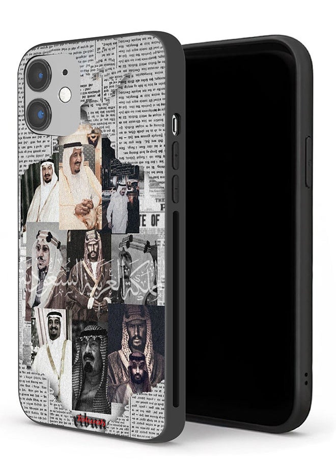 Tolwak - Apple iPhone 12 Protective Case Saudi Kings In News Paper - Image 1
