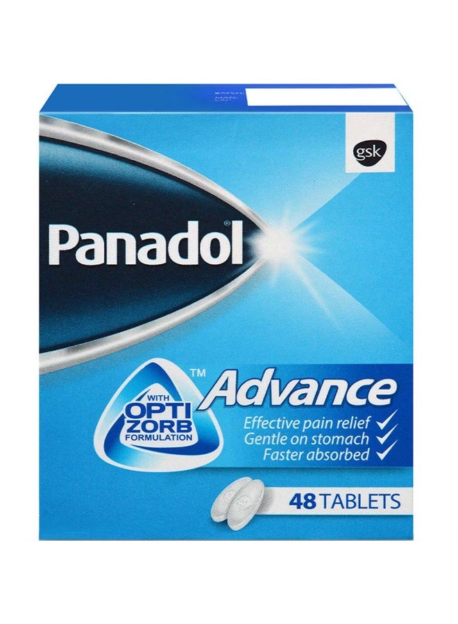 PANADOL ADVANCE 48S TABLETS