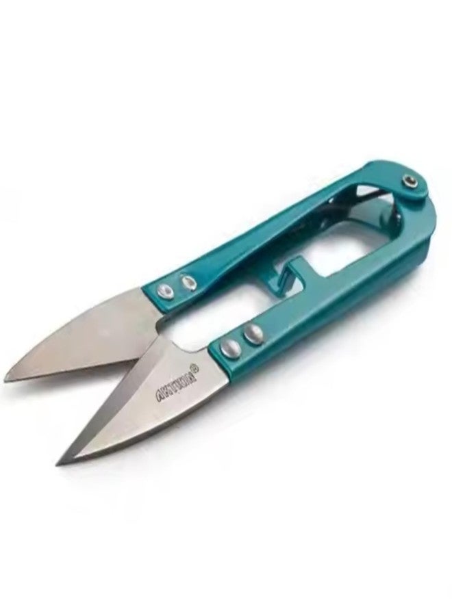 INSTITCH Thread Cutter, Cloth Cutting, Tailoring-Kitchen & Craft Tools-Ideal For Paper, Thread, & Art Projects-Designer Scissors For Art & Crafting-Cutting Tools For Sewing DIY, Multi colour - Image 1