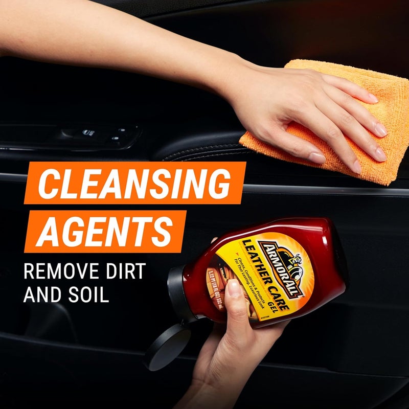 Armor All Leather Care Gel - Cleans, Conditions, and Protects Leather for a Luxurious Look - 530ml - Image 4