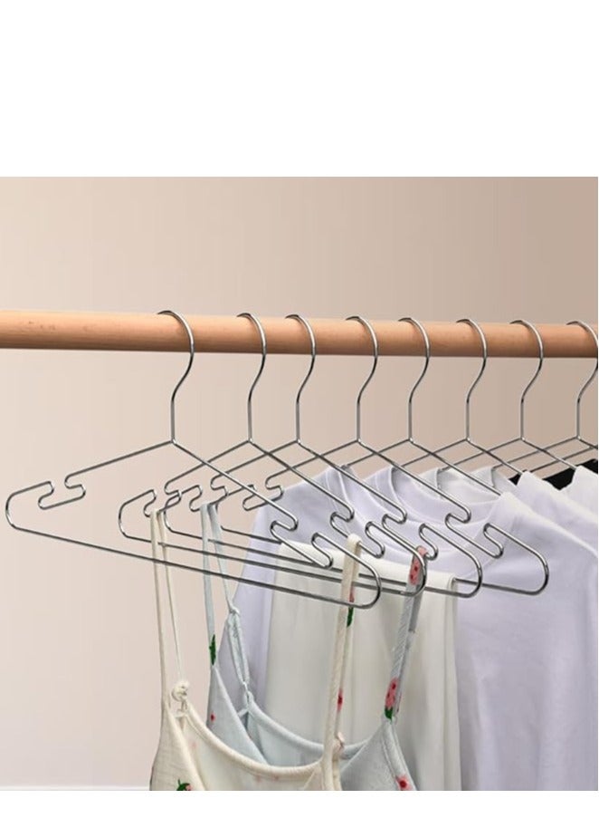 10 Pieces of Stainless Steel Hangers - FAMe - 539 - Rust-Resistant - Durable - Image 1