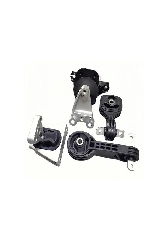 Yllhaoyuan Engine Mount Set of 4 Compatible with 20062011 Civic 18L Replaces A4546 A4530 A4534 A4543 Transmission Mount Kit - Image 1