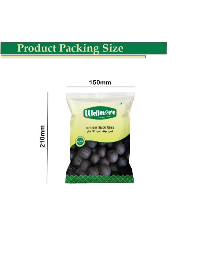 Wellmore Dry Lemon Black 200 gm - Image 2