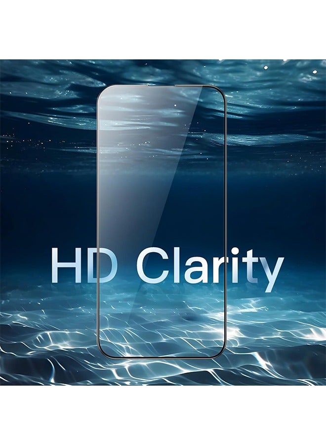 إكس ليفيل قطعتان من واقي الشاشة المصنوع من الزجاج المقوى لجهاز iPhone 16 + قطعتان من واقي عدسة الكاميرا - Image 3