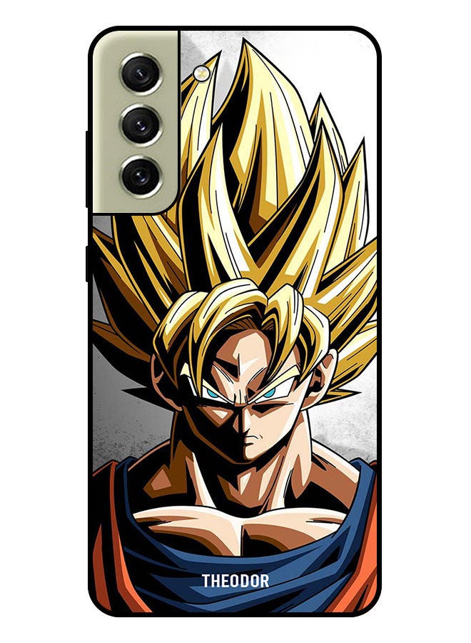 Theodor Protective Case Cover For Samsung Galaxy S21 FE  Dragon Ball Z Anime - Image 1